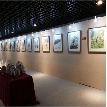 書畫藝術(shù)展板 無縫板墻租賃搭建與專業(yè)展覽展示服務(wù)